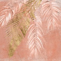 Golden Palms I Framed Print