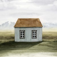 Nordic Cottage I Framed Print