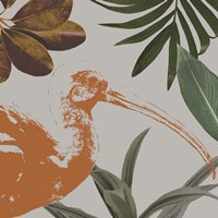 Graphic Tropical Bird VI Framed Print