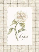 Hope Flower Framed Print