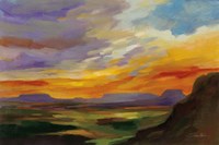 Sonoran Desert Sunset Framed Print