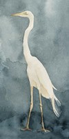 Simple Egret I Framed Print