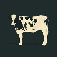 Refined Holstein IV Framed Print