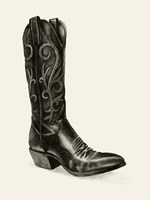 Shiny Boots I Framed Print