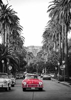 Boulevard in Hollywood Framed Print