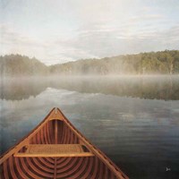 Calm Waters Canoe I Fine Art Print