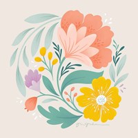Floral Study I Framed Print
