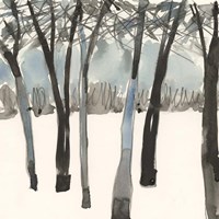 Winter Treeline II Framed Print