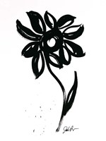 Inked Florals VI Framed Print