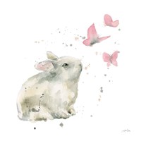 Dreaming Bunny I Framed Print