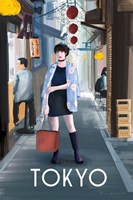 Girl in Tokyo II Framed Print