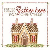 Home Cooked Christmas VI-Gather Here Framed Print