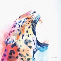 Wild Leopard Framed Print