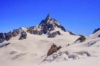 Dente Del Gigante Mountain in the Mont Blanc Massif 2 Fine Art Print