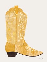 Western Cowgirl Boot I Framed Print