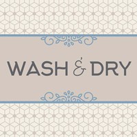 Wash And Dry Laundry Framed Print