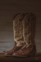 Cowboy Boots VIII Framed Print