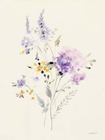 Lilac Season I Pastel Framed Print