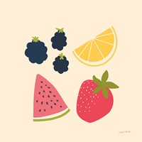 Summer Fruits I Framed Print