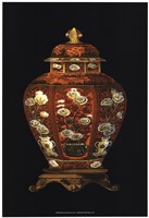 Red Porcelain Vase (P) I Fine Art Print