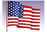 American Flag (H) Fine Art Print