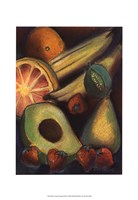 Luscious Tropical Fruit II Fine Art Print