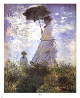 Madame Monet and Her Son Framed Print