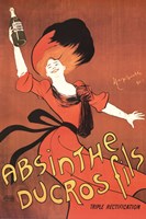 Absinthe Ducros Fils Fine Art Print