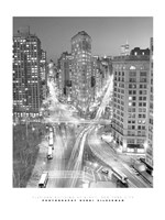 Flatiron Building at Night Fine Art Print