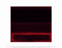 Four Darks in Red, 1958 Fine Art Print
