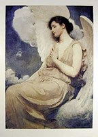 Winged Figure Fine Art Print