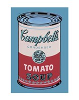 Campbell's Soup Can, 1965 (pink & red) Framed Print