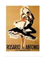 Rosario & Antonio, 1949 Framed Print