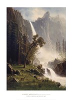 Bridal Veil Falls, Yosemite Framed Print