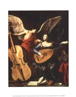 St. Cecilia and the Angel Fine Art Print