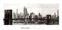 Brooklyn Bridge - panorama Fine Art Print