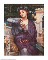 Libra And Her Sparrow, 1907 Fine Art Print