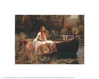 Lady Of Shalott Fine Art Print