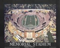 Memorial Stadium, 1St Ravens Game - Balt Framed Print