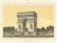 Arc De Triomphe Framed Print