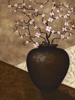 Cherry Blossom In Vase Fine Art Print