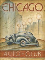 Chicago Auto Club Framed Print