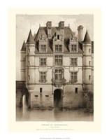 Petite Sepia Chateaux V Giclee