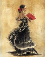 Flamenco Dancer II Framed Print