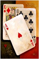 Poker King Fine Art Print