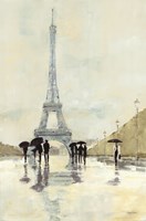 April in Paris Framed Print