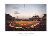 Anaheim, Angel Stadium Fine Art Print