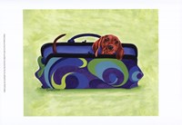 Daschund Clutch Fine Art Print