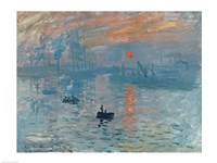 Impression: Sunrise, 1872 Fine Art Print