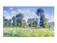 Effect of Spring, Giverny, 1890 Fine Art Print